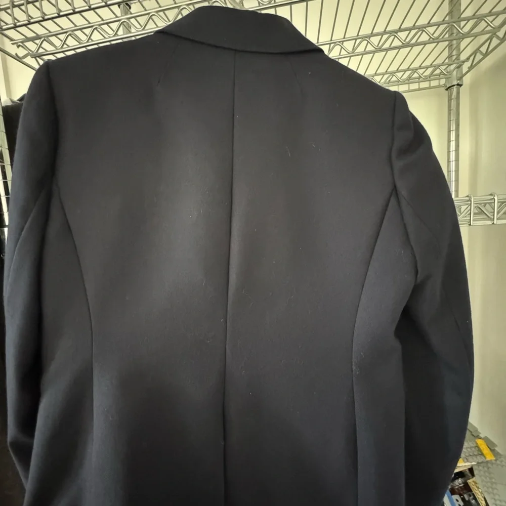 J. Crew Navy School Boy Blazer with Gold Buttons